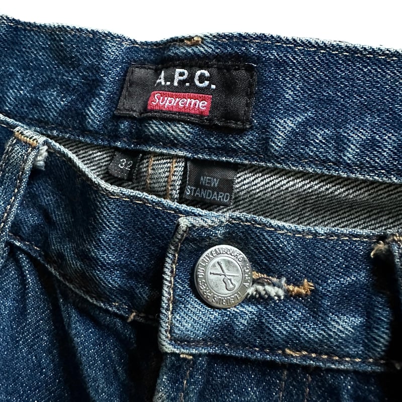 NEW STANDARD Jeans by A.P.C. x Supreme | instan