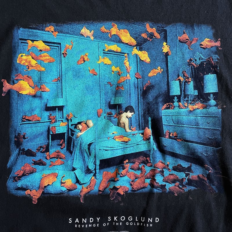 REVENGE OF THE GOLDFISH Tee by SANDY SKOGLUND |