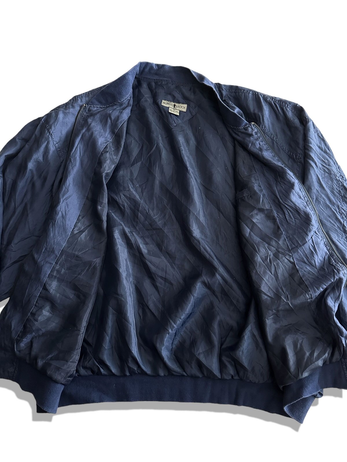 ROBERT STOCK シルク素材のブルゾン Silk Blouson by ROBERT STOCK | instantbootleg s