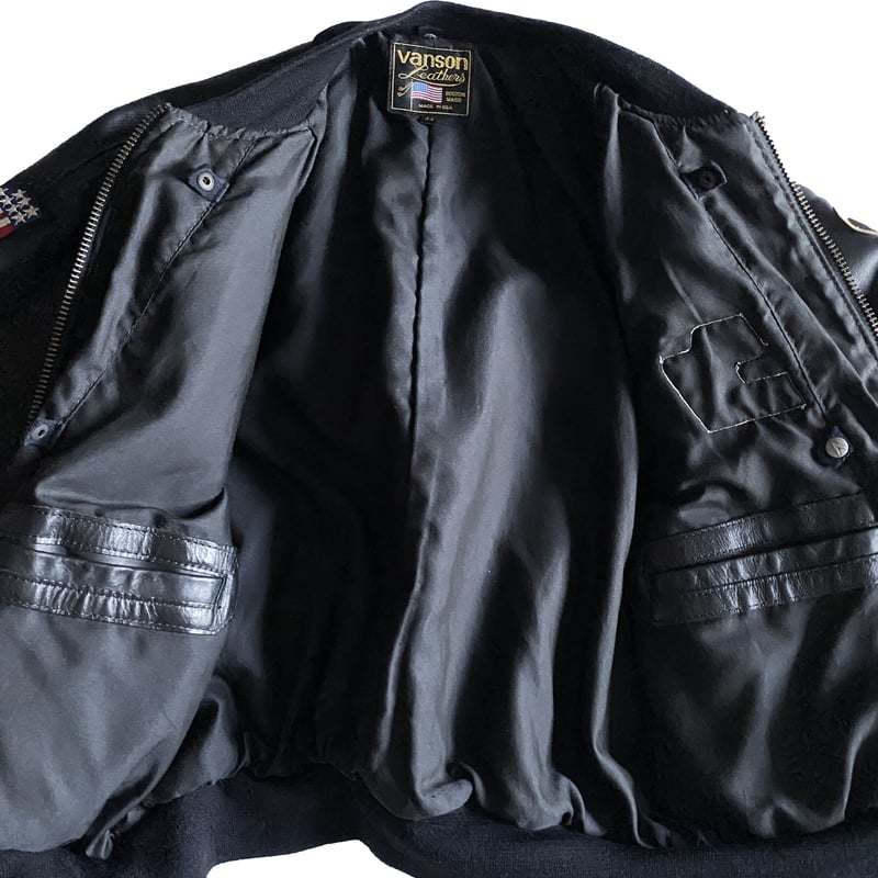 Vanson RTAI SPORTS レザージャケット ブラック Vanson RTAI SPORTS レザージャケット ブラック
