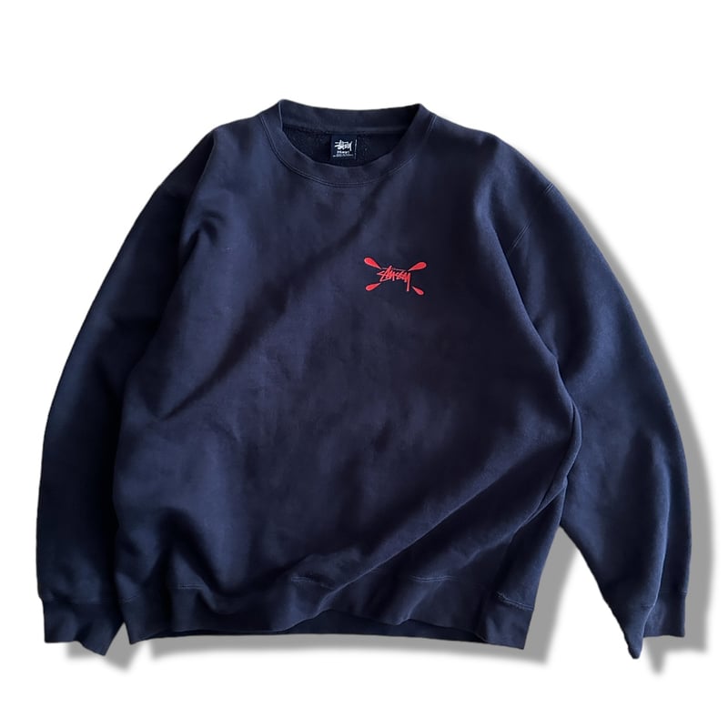 00s old stussy Throw-up Sweat