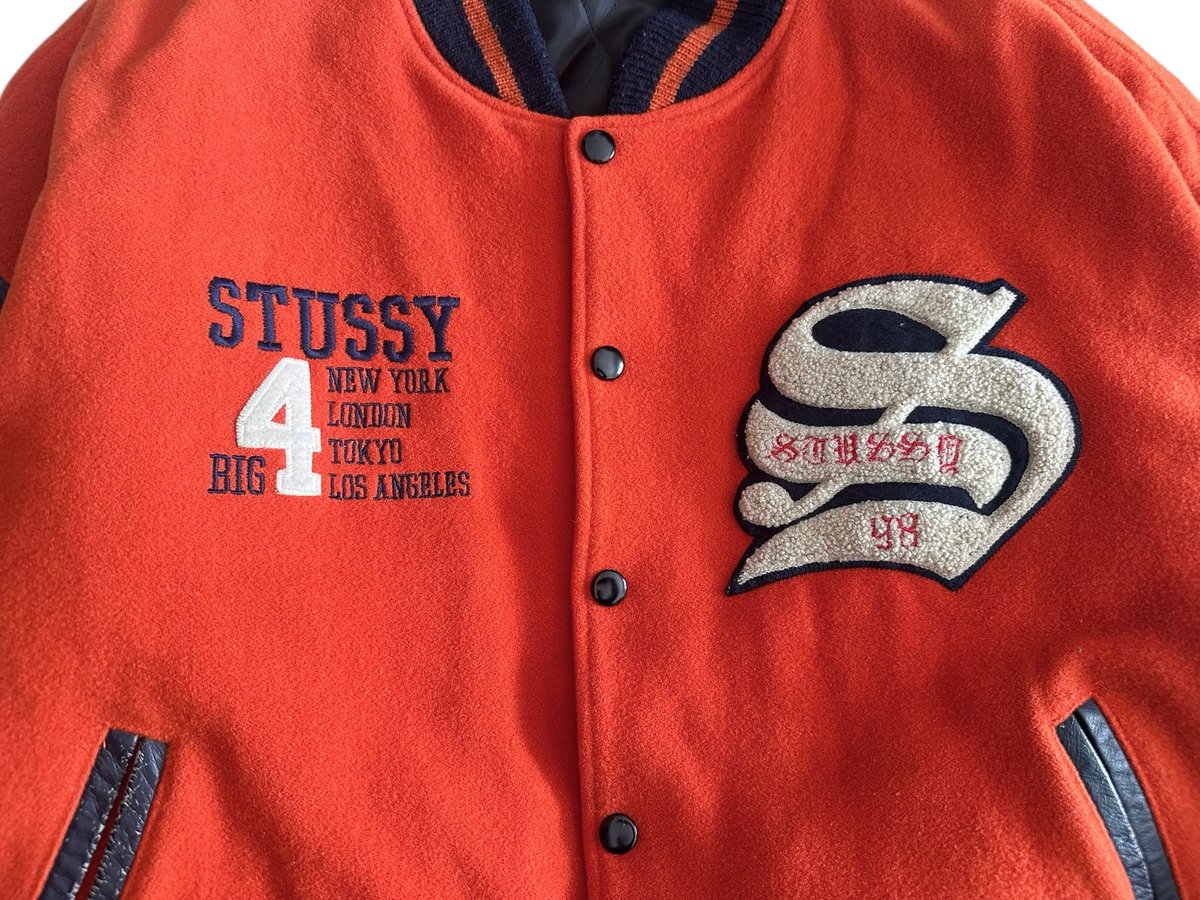 BIG4 VARSITY JKT by stussy | instantbootleg store