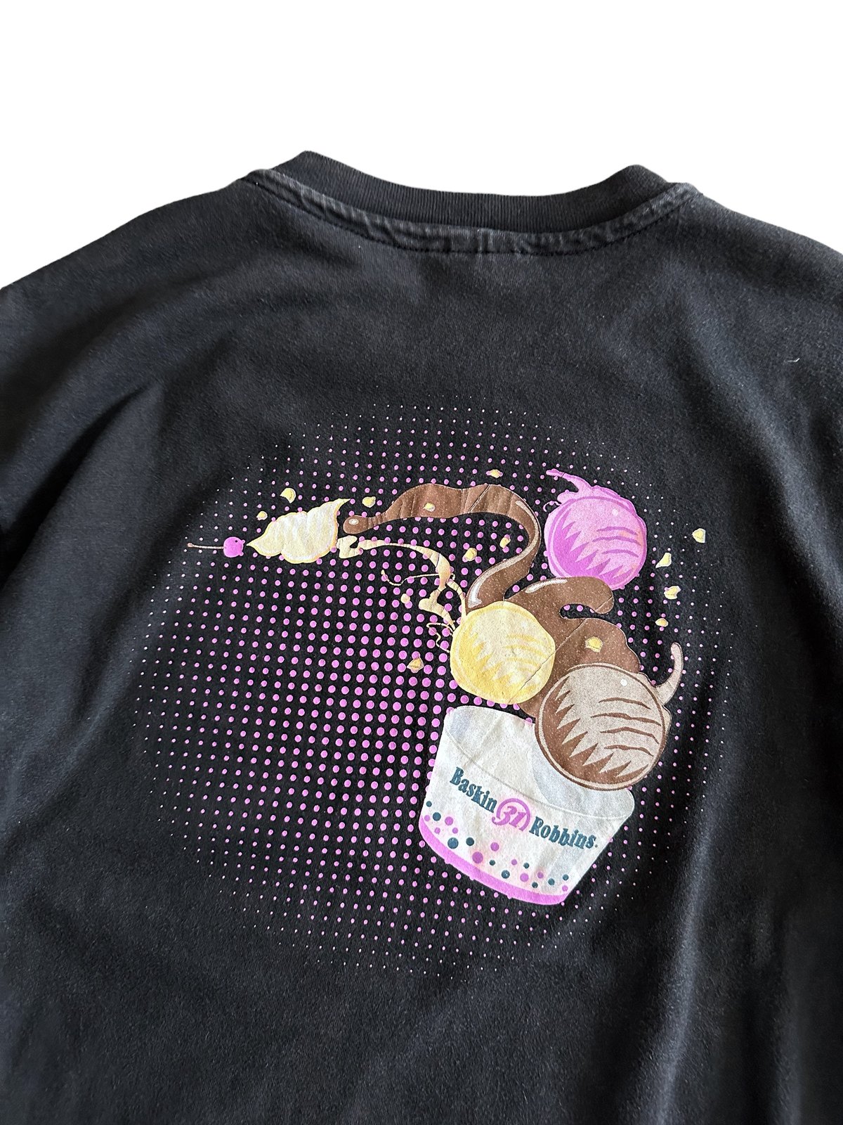 【新品タグ付】アフタヌーンティーBaskin Robbinsアイス柄Tシャツ Afternoon Tea LIVING｜プリントTシャツ/サーティワン アイス