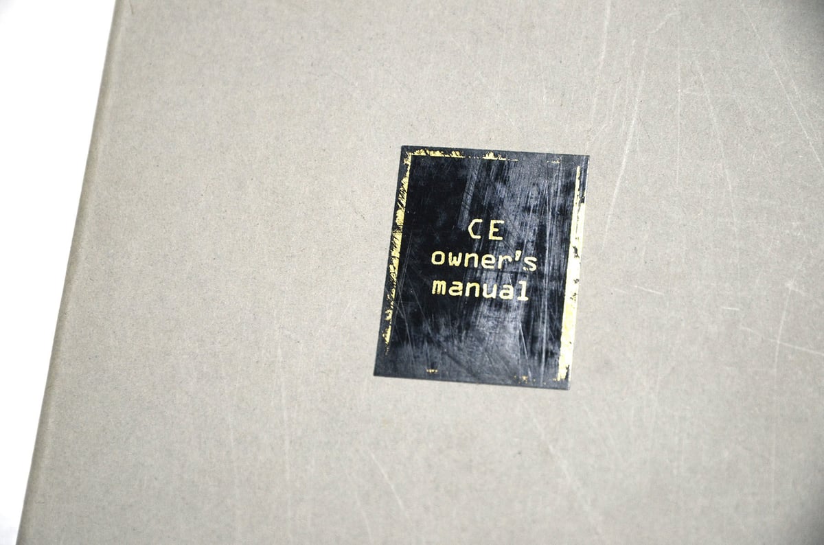 【美品商品】CE owner's manual C.E OWNER'S MANUAL | instantbootleg store