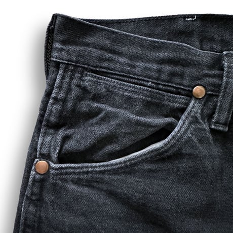 13MWZ Broken BLK Denim Jeans by Wrangler