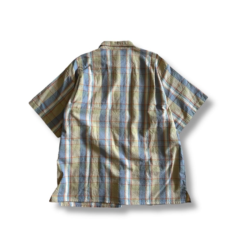 Patagonia 2002年 S/Sパッカーウェアシャツ タイ製 M Pucker Wear