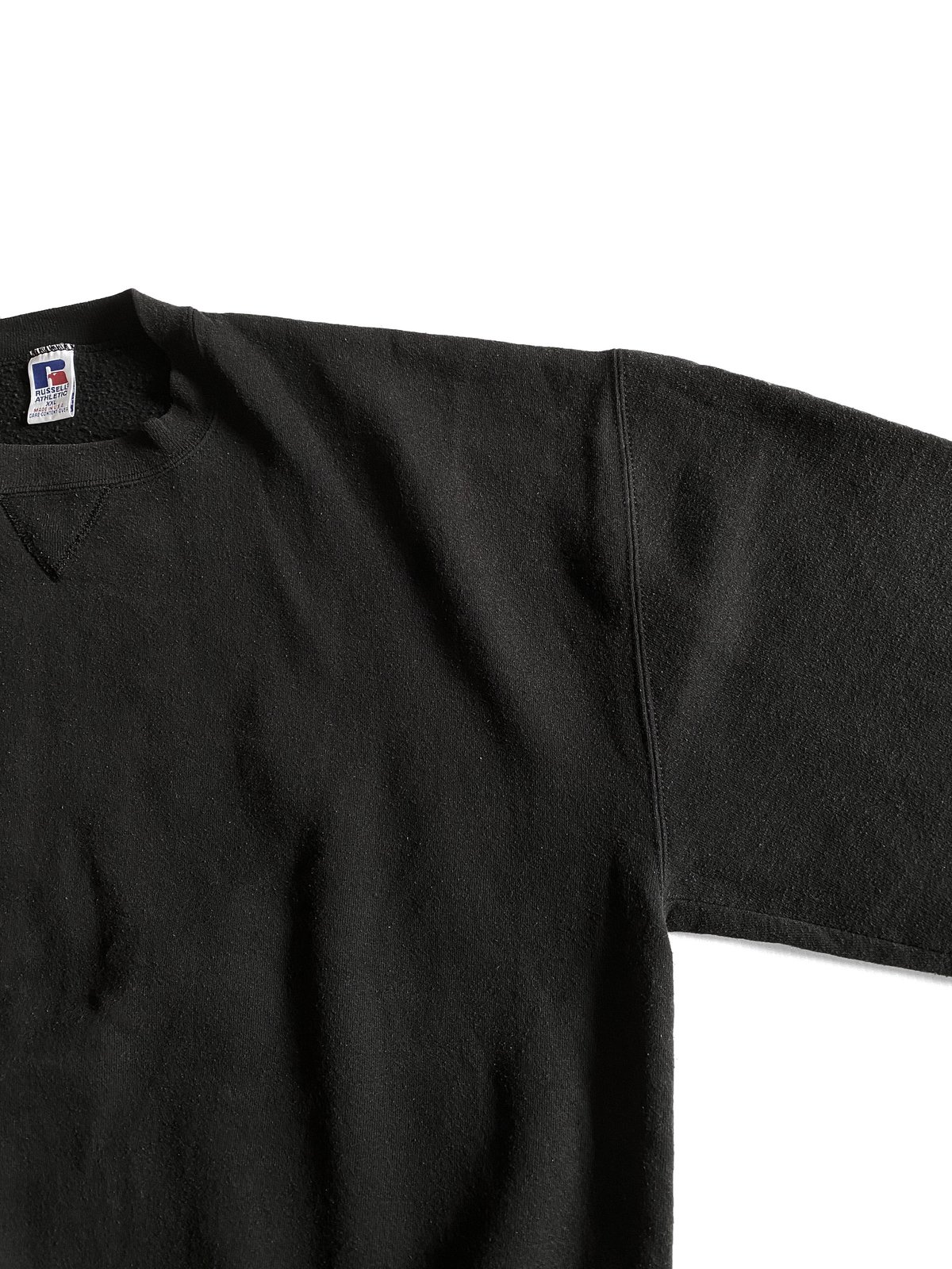 90s ラッセル ブラックボディー スウェット Russell ラッセル スウェット ブラック 黒 サイズ:XL | 90s 無地