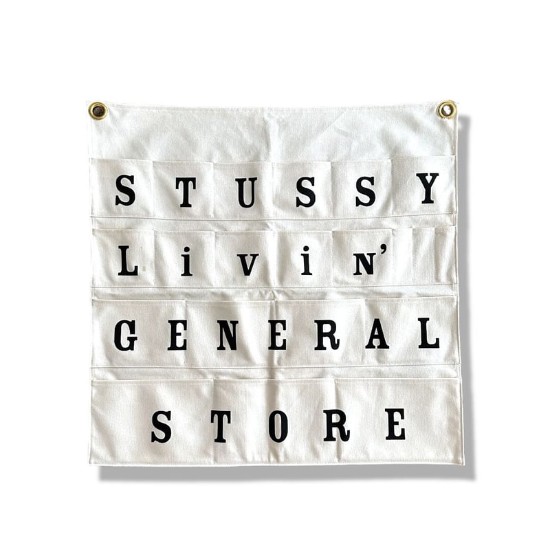 STUSSY Livin' GENERAL STORE CANVAS WALLP