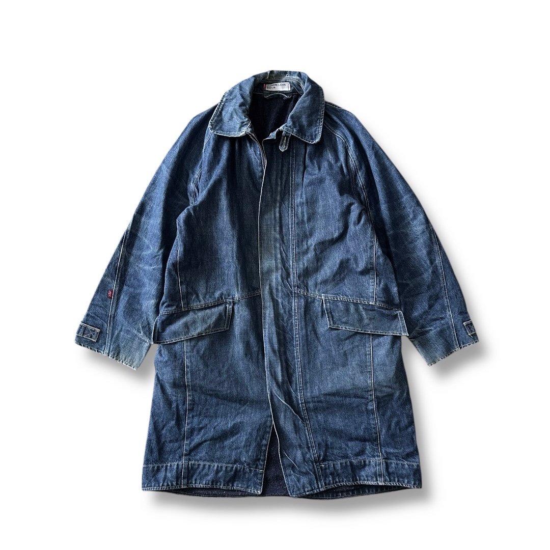 Ameri アメリ☆DENIM BALMACAAN COAT F AMERI⭐︎MANY WAY VERSATILE DENIM COAT - メルカリ
