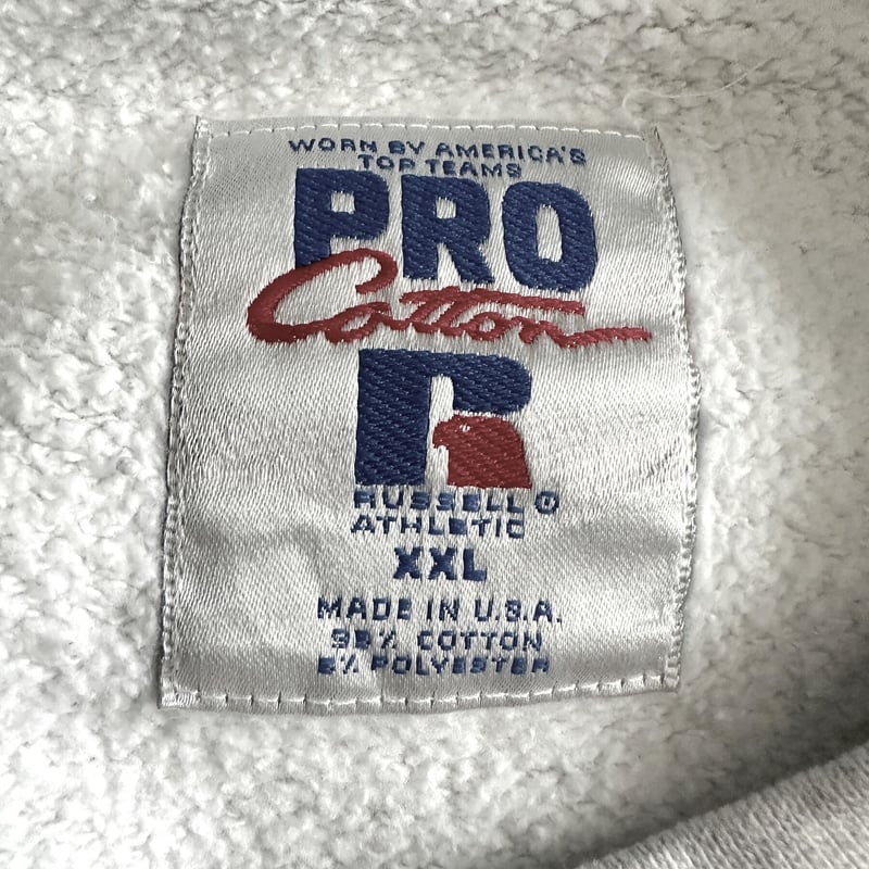 90s Russell ラッセル PRO COTTON スウェット USA製 - スウェット