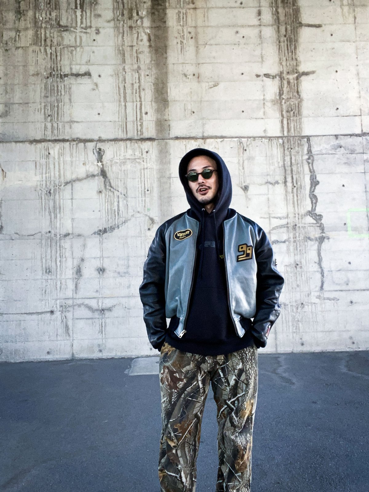 VANSON バンソン チームジャケット レザースタジャン Team Leather JKT by VANSON | instantbootleg store