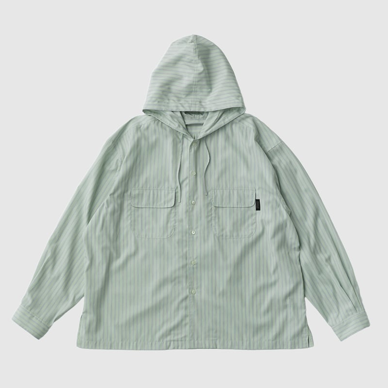 トップス STRIPED HOODED SHIRT SEDAN ALL-PURPOSE STRIPED HOODED SHIRT - SEDAN ALL-PURPOSE - | in