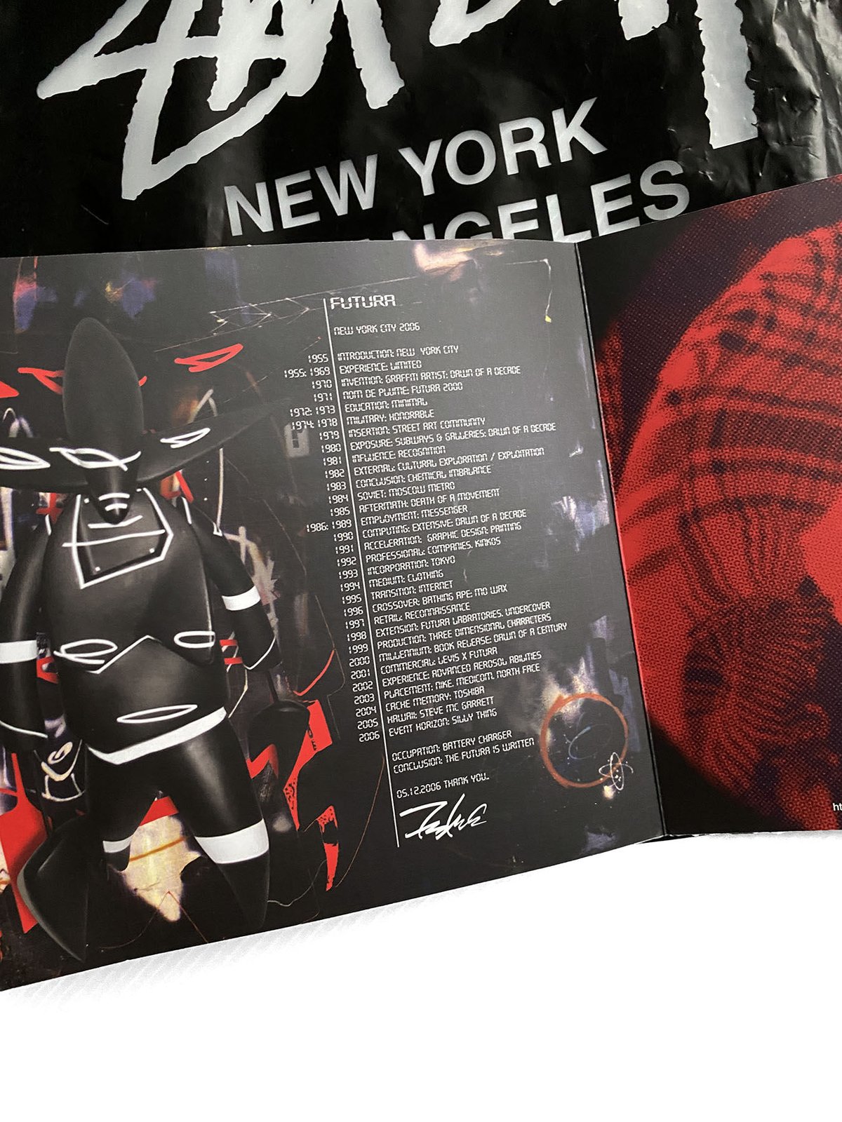 FUTURA(フューチュラ)×STUSSY(ステューシー)カットソー■ be01dbc3e6d8a239de9f7af6f29b98