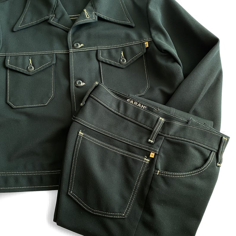 70s FARAH Set Up No Wash | instantbootleg store