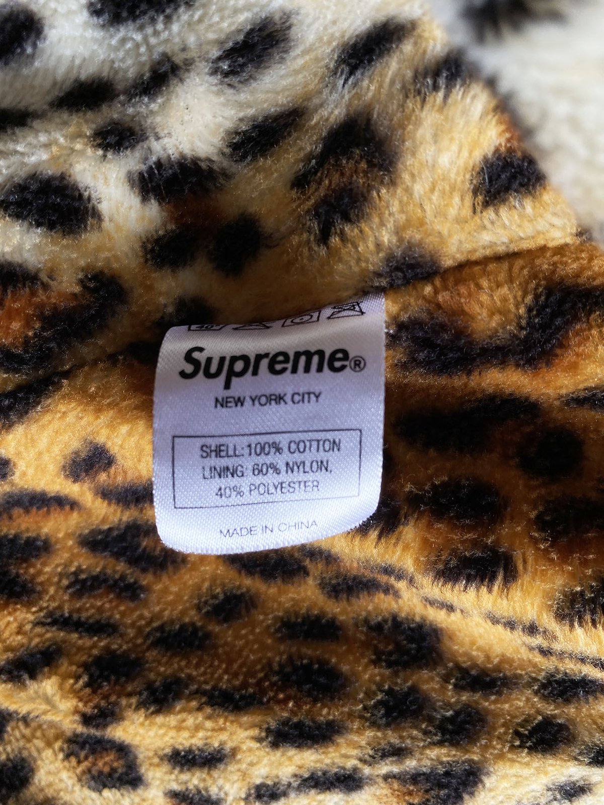 Leopard Lined Coaches Jacket by supreme | insta