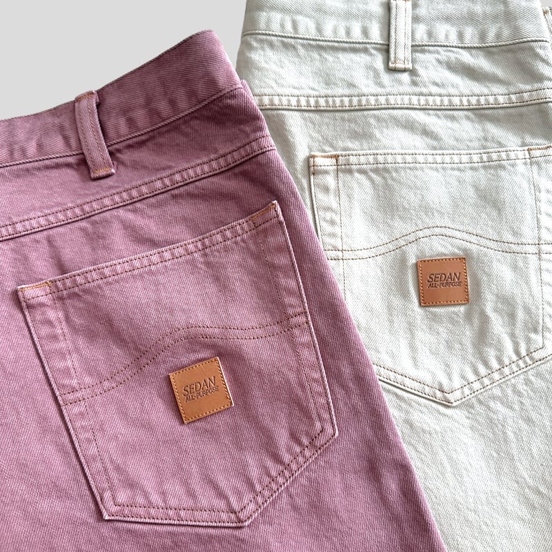 OVERDYED WORK JEANS - SEDAN ALL-PURPOSE - | ins OVERDYED WORK JEANS - SEDAN ALL-PURPOSE - | ins