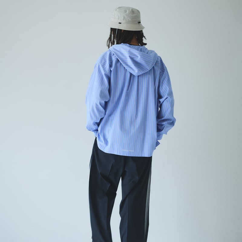 STRIPED HOODED SHIRT - SEDAN ALL-PURPOSE - | in