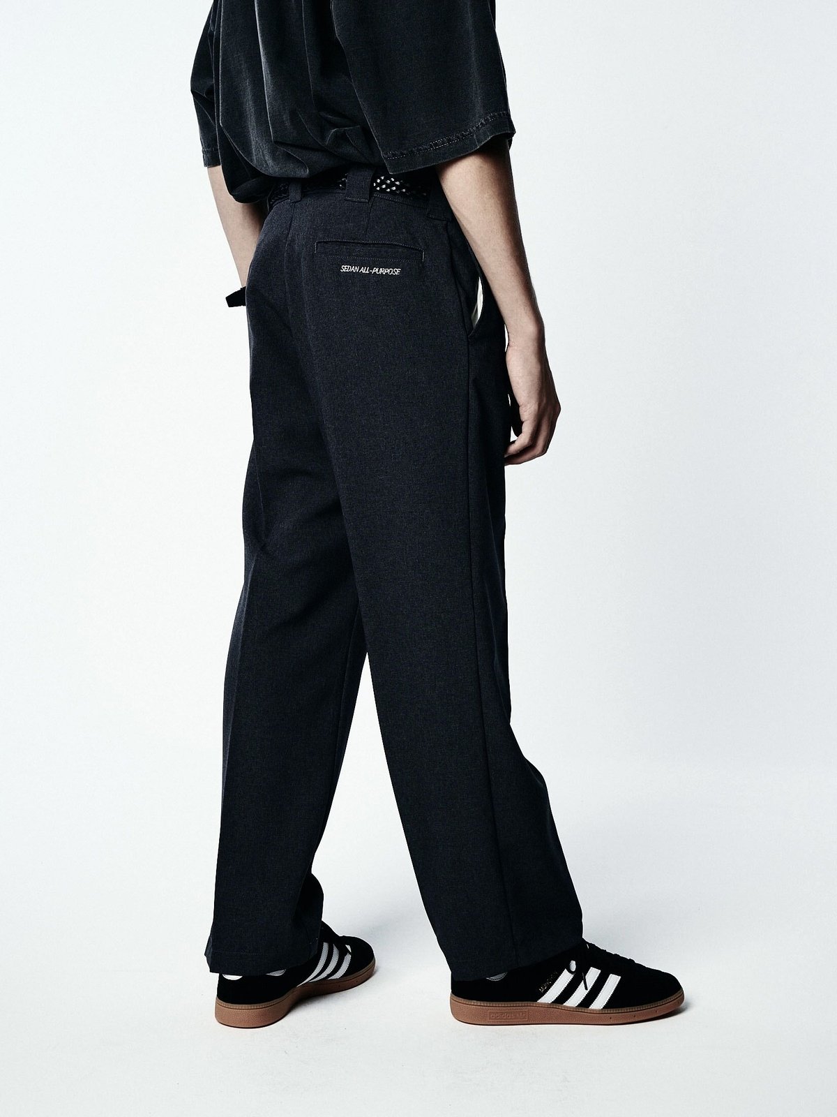 TECH POLY WORK PANT BLK - SEDAN ALL-PURPOSE -