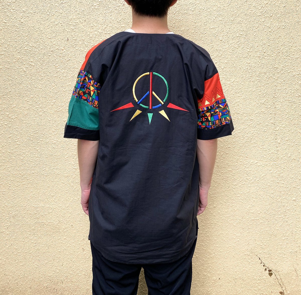 NIKE ナイキ urban jangle gym 復刻 ベースボールシャツ M NIKE URBAN JUNGLE GYM B.B shirt | instantbootl