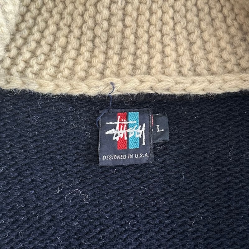 トップス Old Stussy Cowichan Sweater COWICHAN F/Z SWEATER by stussy | instantbootleg