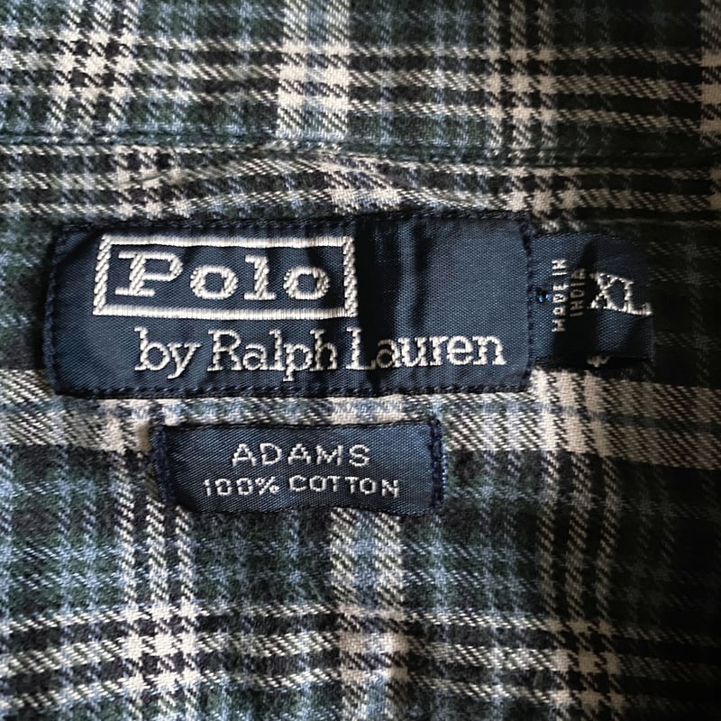 3-4 Polo by Ralph Lauren ADAMS チェックシャツ Polo Ralph Lauren/L/S Oxford Check Shirt（ラルフローレン