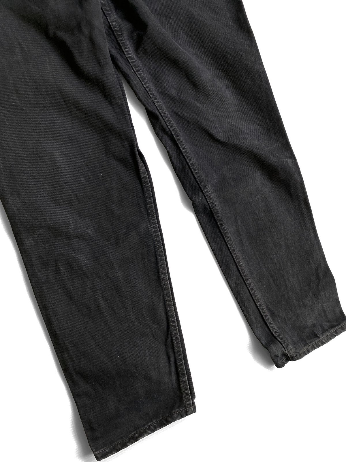 【美品❗️】90'sユーロLevi's 618 オレンジタブ先染め黒テーパード希少 Levi's 881 Orange Tab BLK 33 x 30 | instantboot
