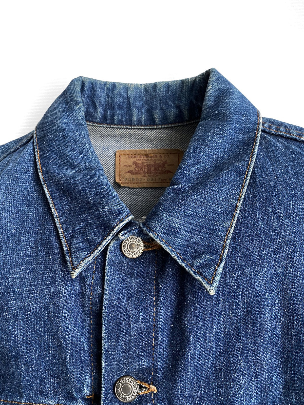 Levi's 70502 02 デニムジャケット 2nd ユーロ L 1995 超稀少 90s