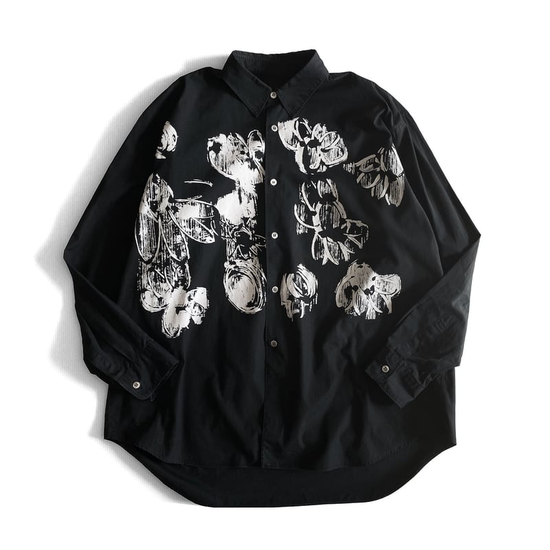 COMME des GARCONS HOMME PLUS 血しぶきシャツ Comme des Garçons Homme Plus Shirt White / Black / Pink