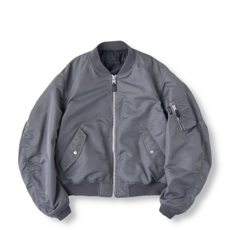 REVERSIBLE CORDURA FLIGHT JACKET W.GREY/BLK -S REVERSIBLE CORDURA FLIGHT JACKET W.GREY/BLK -S