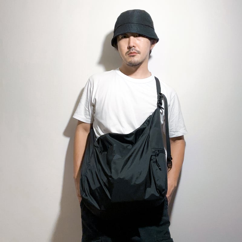 shoulder bag／コーデュラブラック bagjack (バッグジャック) SHOULDER BAG【80D CORDURA NYLON