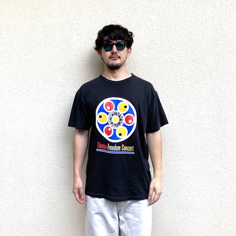 1996Tibetan Freedom Concert Tシャツ XL 1996年 チベタン・フリーダム・コンサート Tシャツ XL - メルカリ