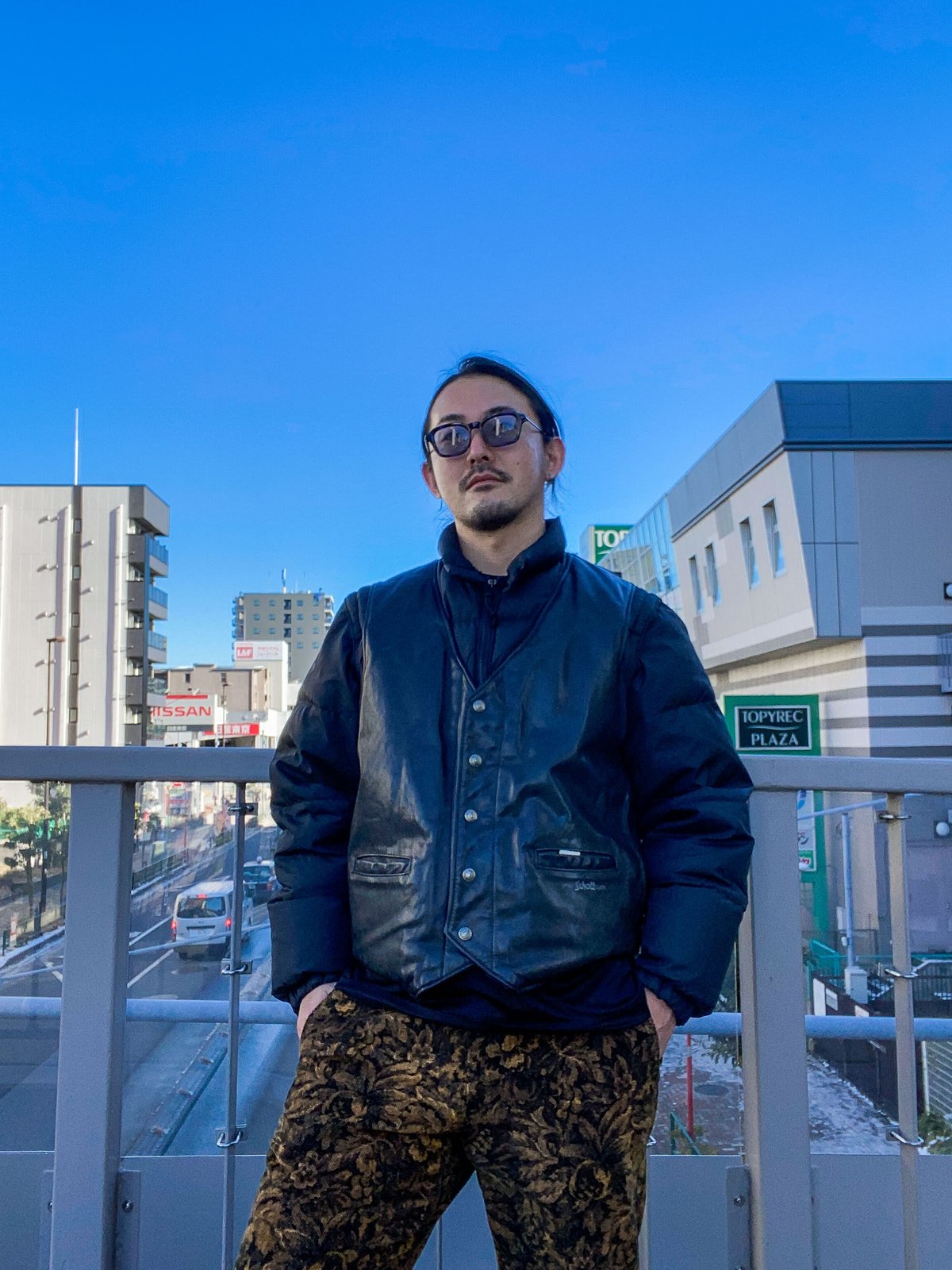 18fw Schott Down Leather Jacket ダウン ベスト 【公式通販】