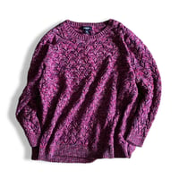 Marble Knit Sweater by LANDS' END