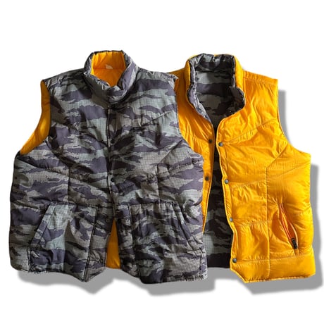 Camouflage Reversible Puff Vest by OAKLEY