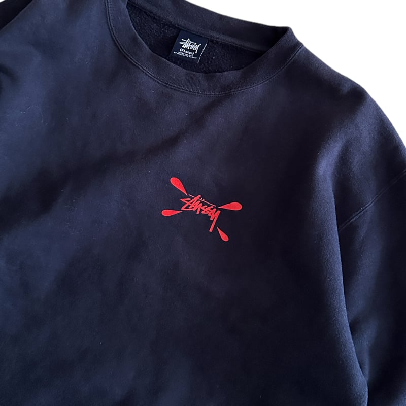トップス 00s old stussy Throw-up Sweat 00s old stussy Throw-up Sweat