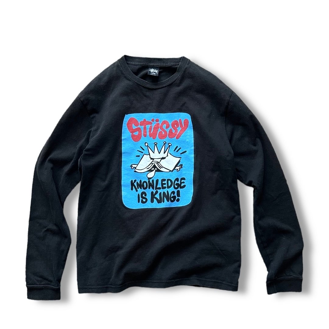 STUSSY トップス　knowledge is king‼︎ STUSSY トップス knowledge is king‼︎ Stussy Unisex Knowledge