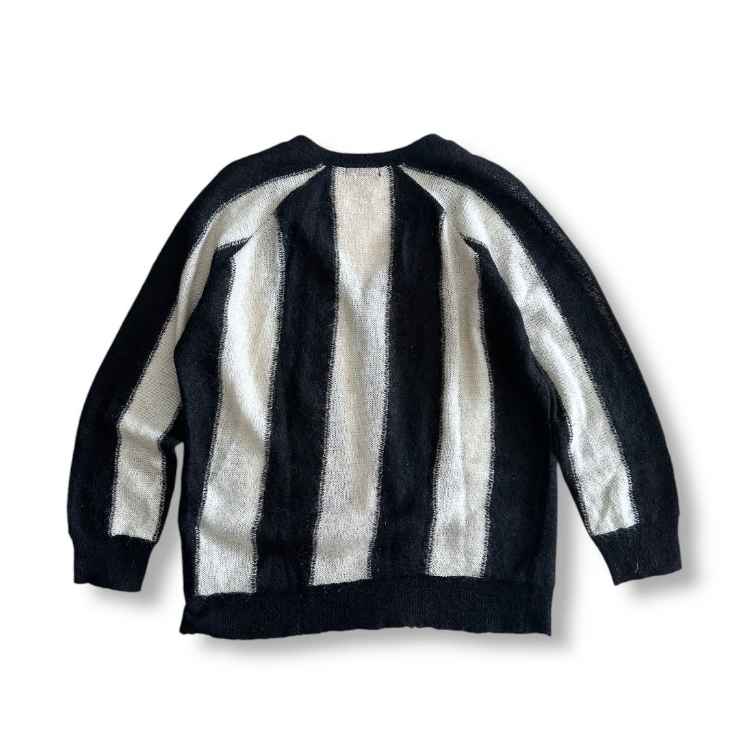 STRISED MOHAIR CARDIGAN by Supreme | instantboo STRISED MOHAIR CARDIGAN by Supreme | instantboo
