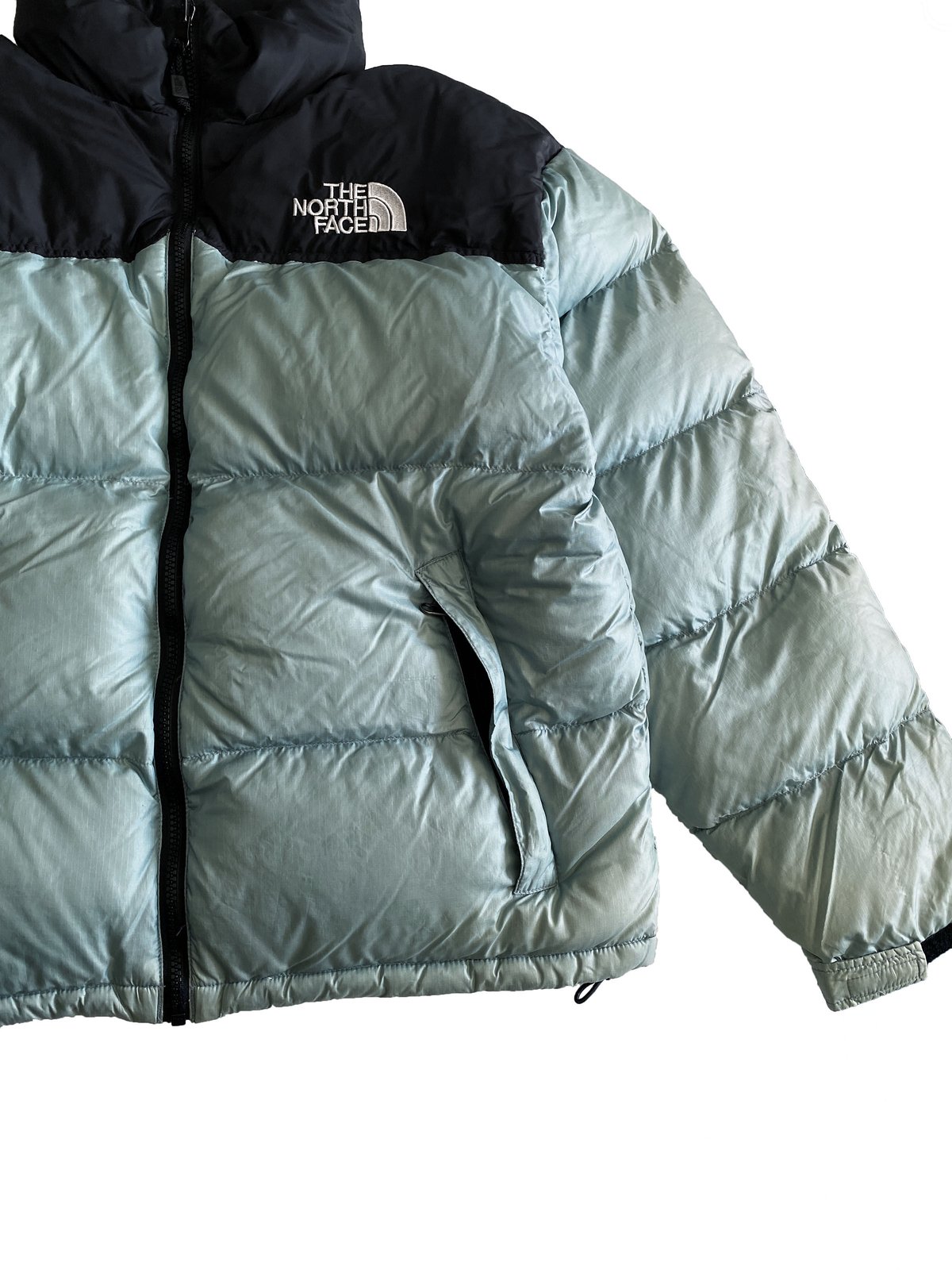 THE NORTH FACE ヌプシジャケット アイスティールICE TEAL Nuptse JKT 