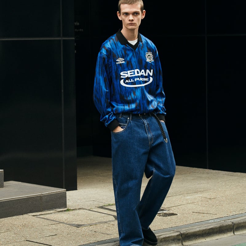 sedanallpurpose ✕ Umbro サッカージャージ XXL 青/黒 imgrc0118040725.jpg