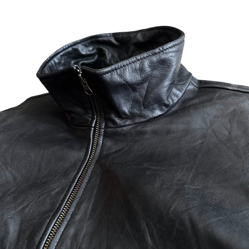 HI-NECK LEATHER JKT by GAP | instantbootleg store HI-NECK LEATHER JKT by GAP | instantbootleg store