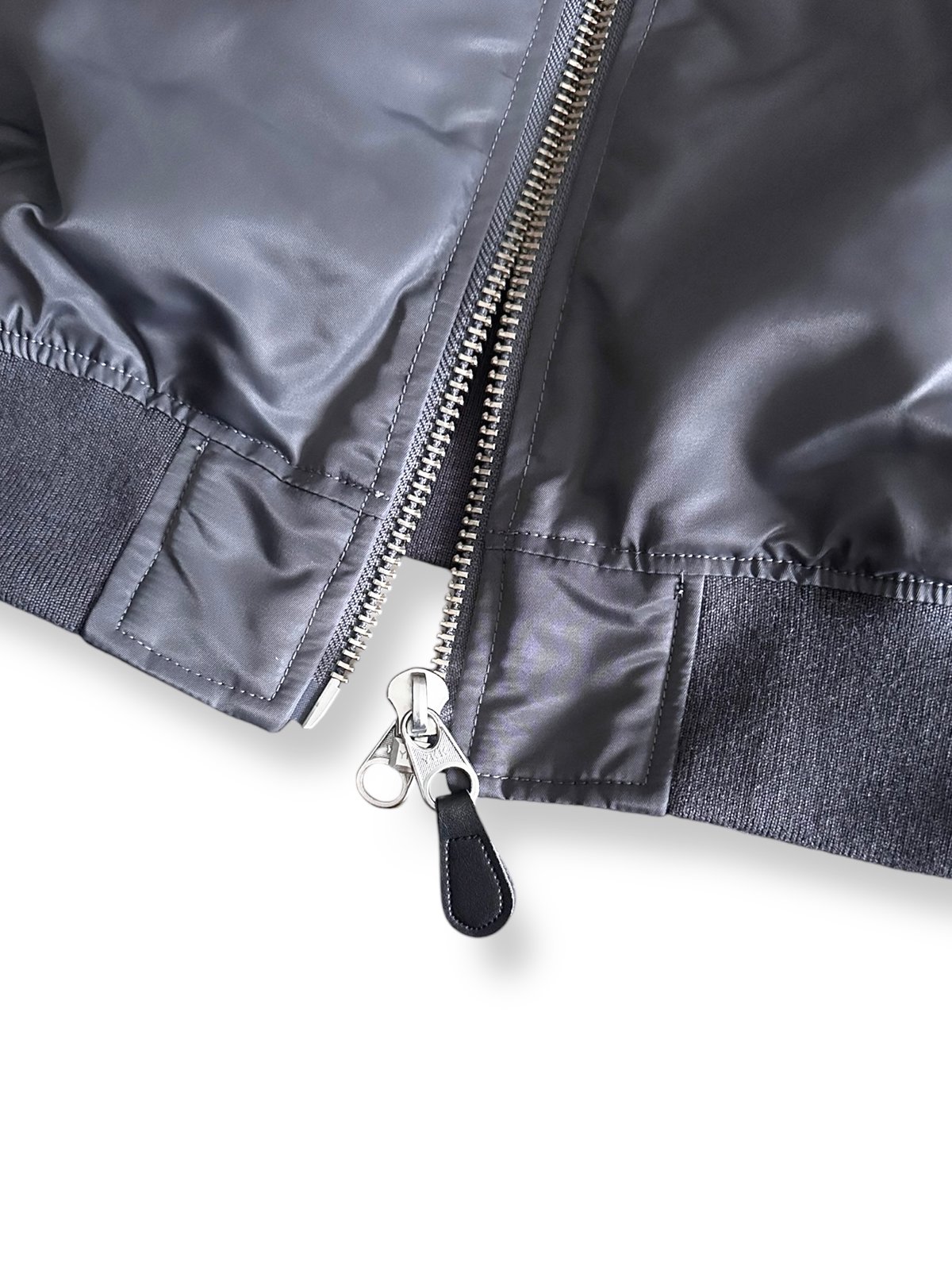 REVERSIBLE CORDURA FLIGHT JACKET W.GREY/BLK -S REVERSIBLE CORDURA FLIGHT JACKET W.GREY/BLK -S