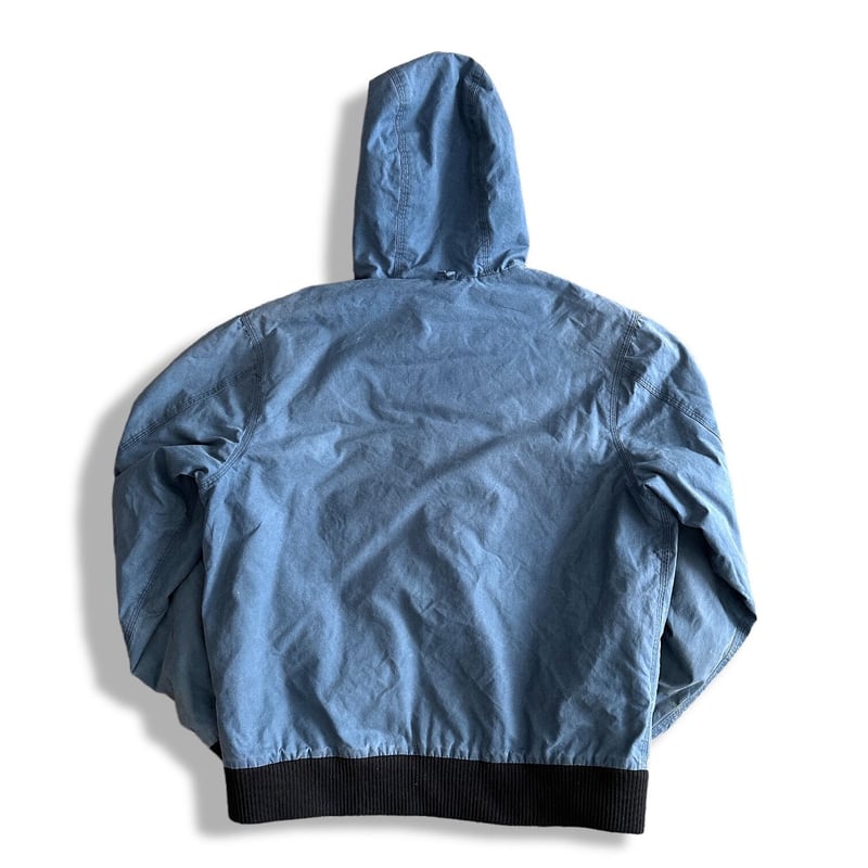 Waxed Cotton JKT Hoodie by Supreme | instantboo