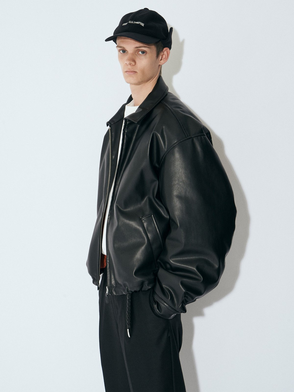 SYNTHETIC LEATHER SPORTS JACKET - SEDAN ALL-PUR