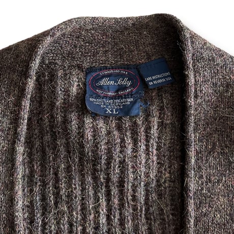 Shetland/Mohair Knit Cardigan by Allen Solly