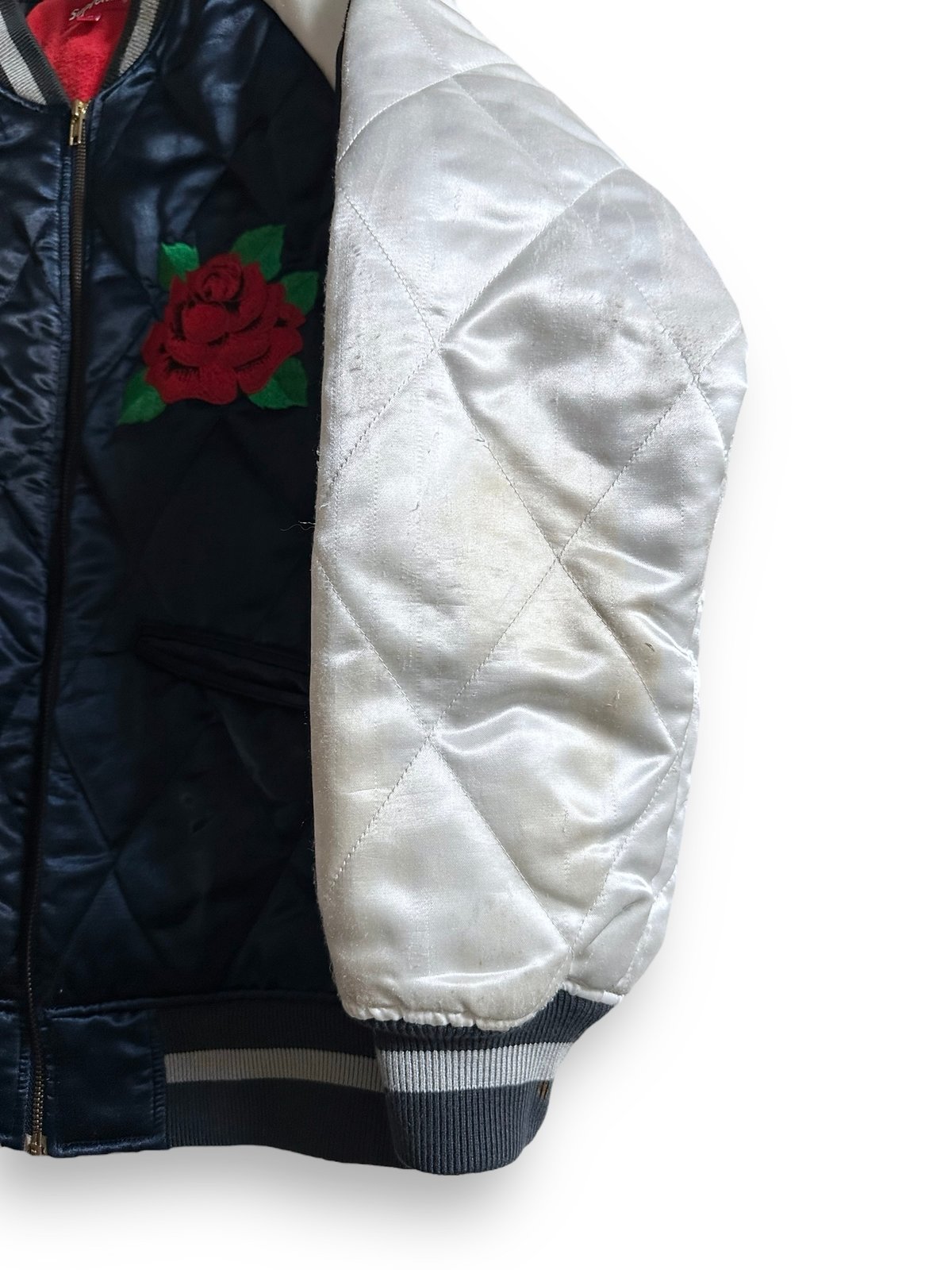 QUILTED SATIN BOMBER JKT by Supreme | instantbo