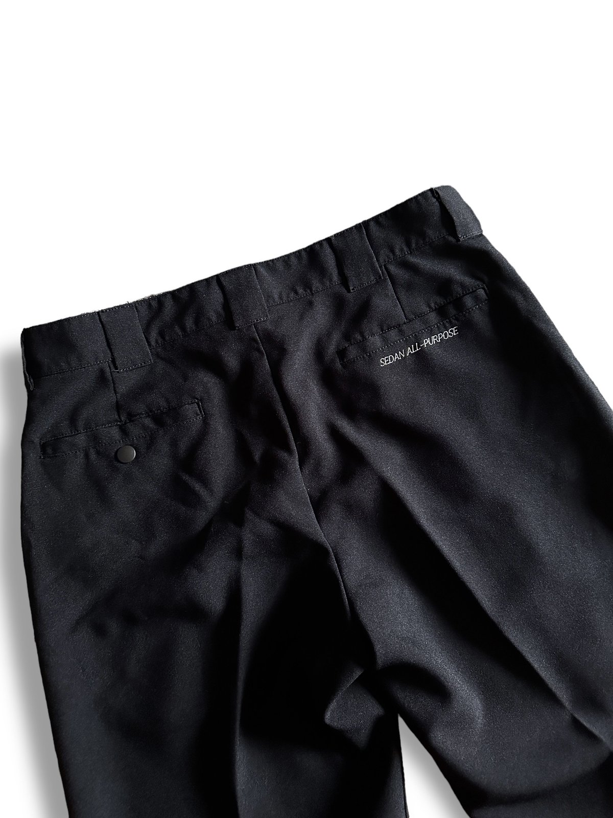 TECH POLY WORK PANT BLK - SEDAN ALL-PURPOSE -