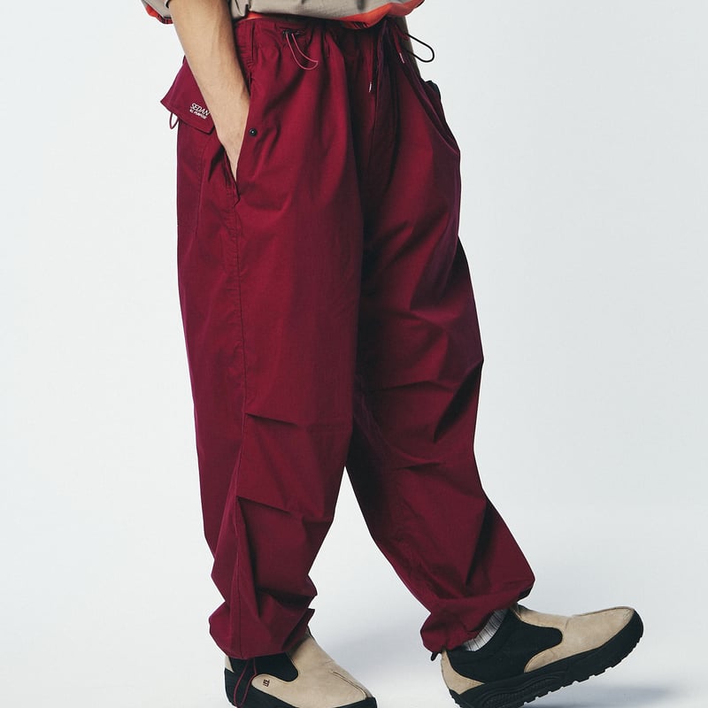 TECH WIDE PANT Carmine - SEDAN ALL-PURPOSE - | 