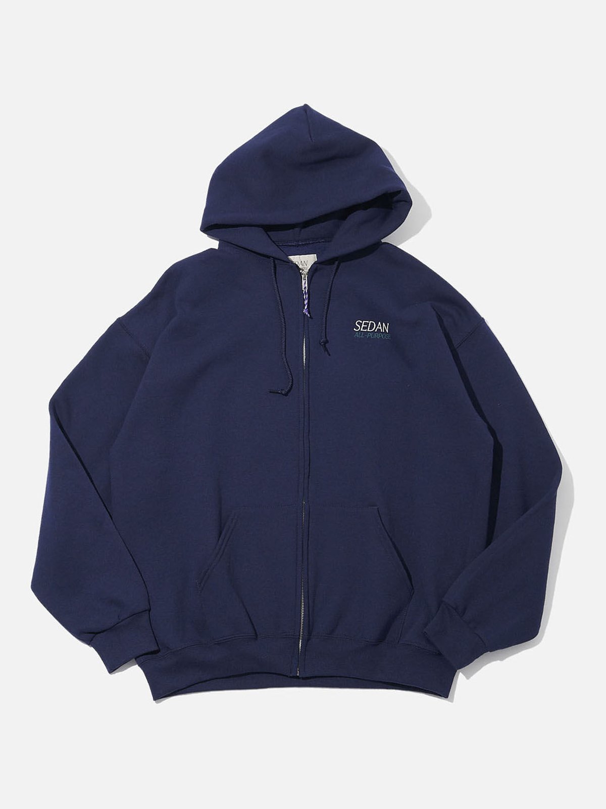 OG LOGO FULL ZIP HOODIE - SEDAN ALL-PURPOSE - |