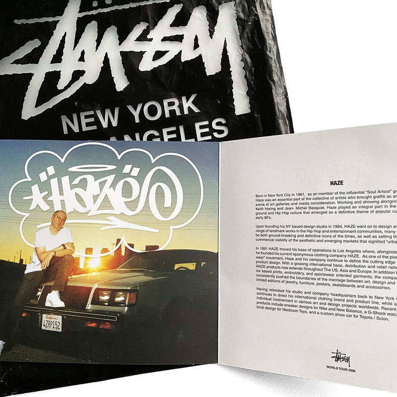 Stussy x ERIC HAZE WORLD TOUR Tee | instantboot