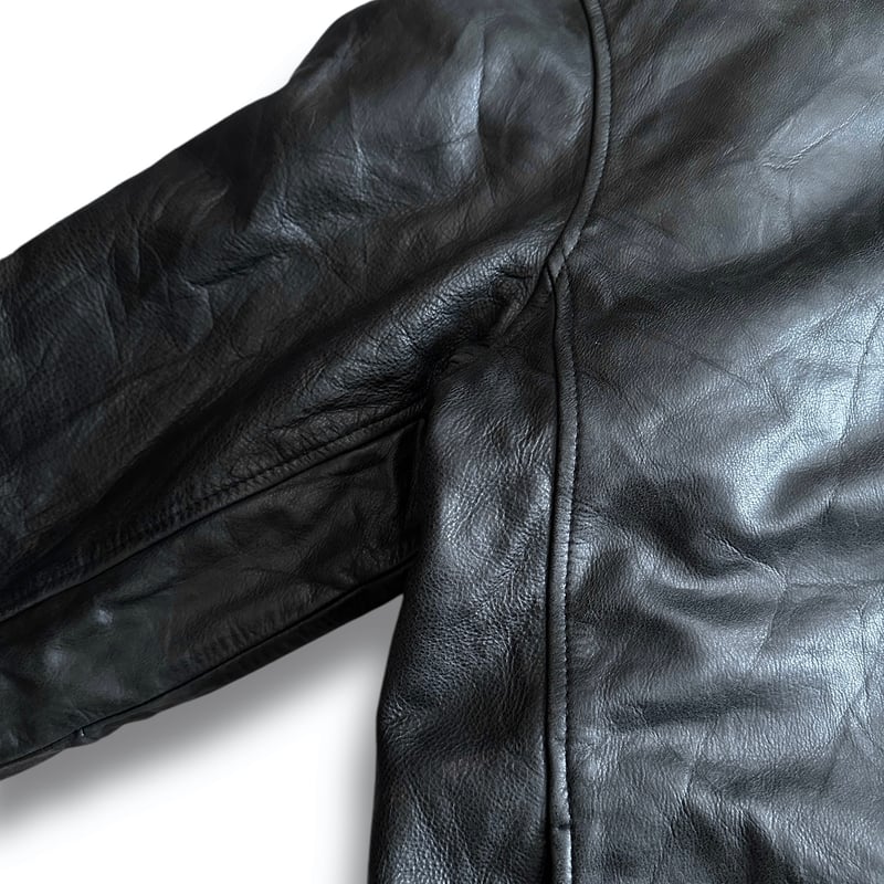 HI-NECK LEATHER JKT by GAP | instantbootleg store